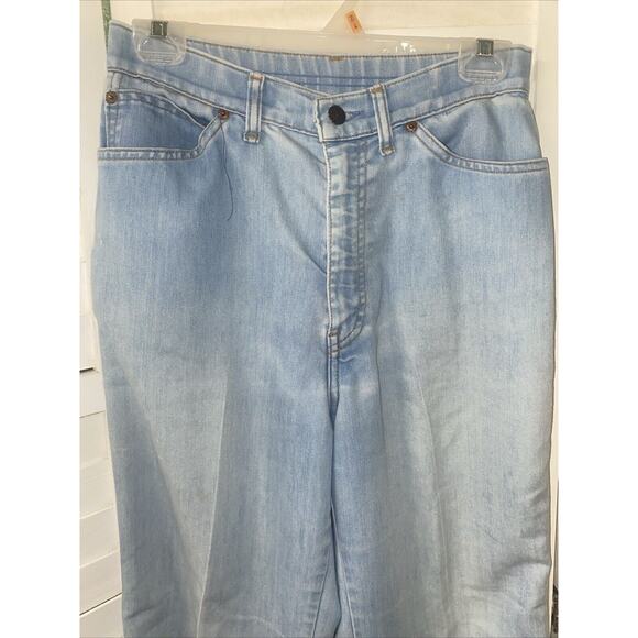 Vintage 1980 Women’s Olympics Levi's Blue Denim Jeans Size Light Wash Medium - Picture 2 of 10
